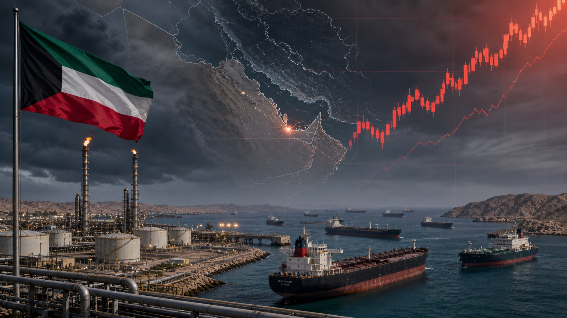 Kuwait’s export capacity hit as Hormuz disruption spreads across Gulf ...