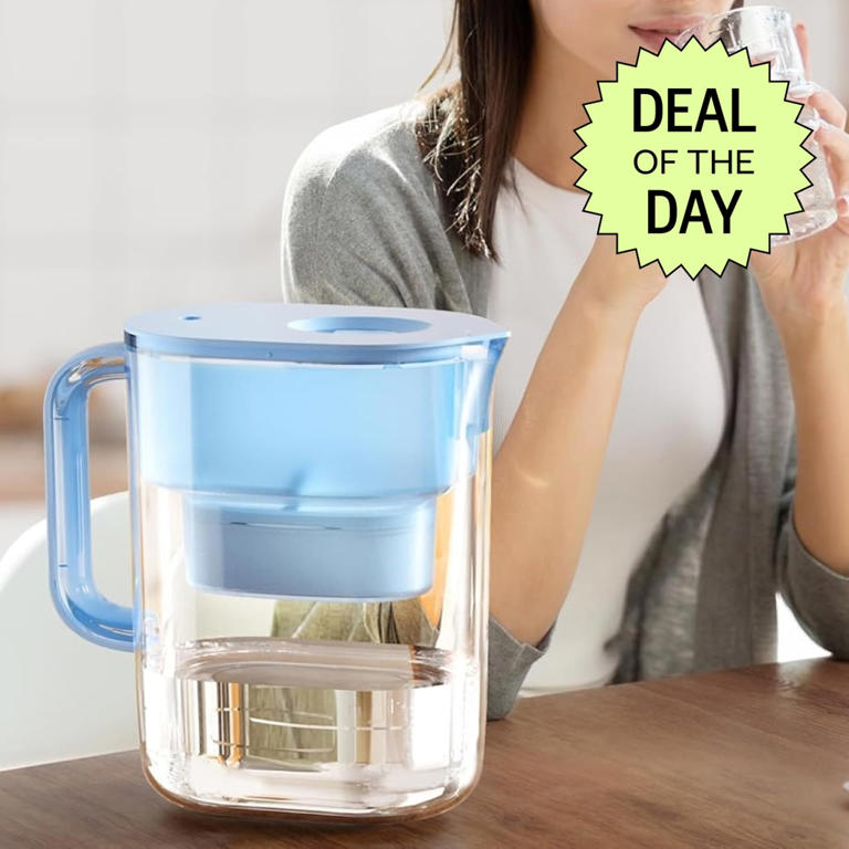 Save 43% off this water filter pitcher — your tastebuds will thank you
