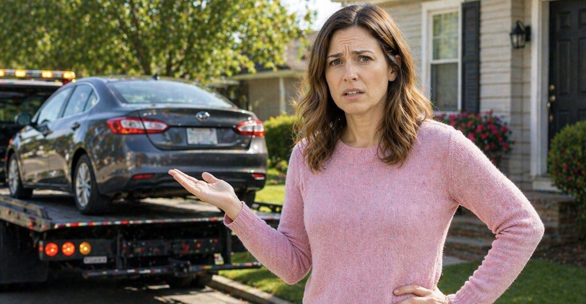 My car was repossessed without warning, and I had some personal ...
