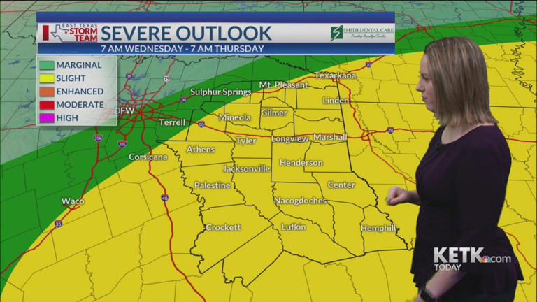 Monday morning forecast: Great start with storm chances ahead