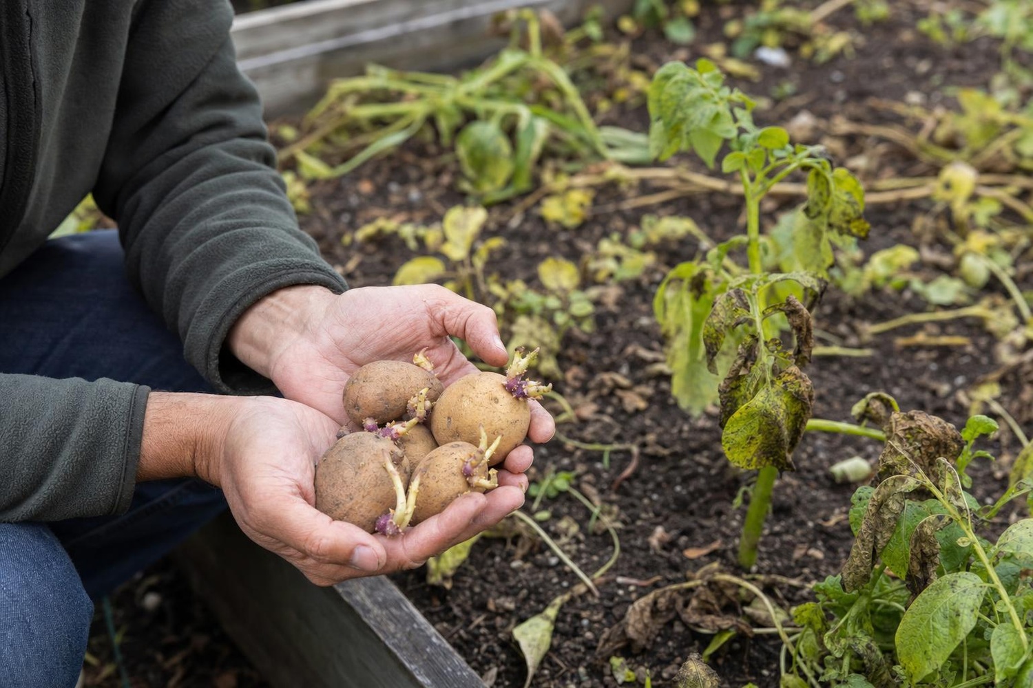 Pommes de terre du supermarché qui germent : les replanter peut ...
