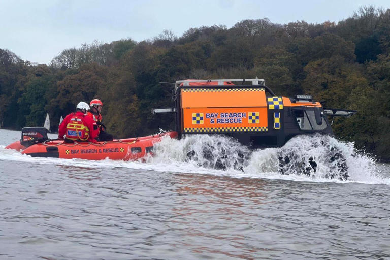 Rescue charity shares dramatic video of dangerous Morecambe Bay tide to ...