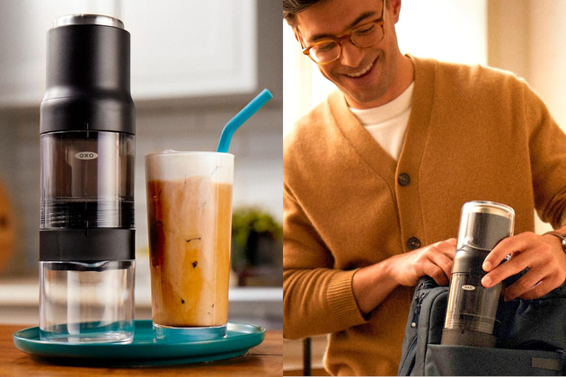 The OXO Brew rapid brewer.