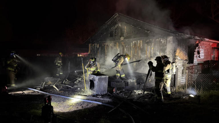 Bangor home destroyed in late-night fire