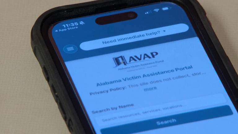 Alabama Victim Assistance Portal app connects crime victims to resources