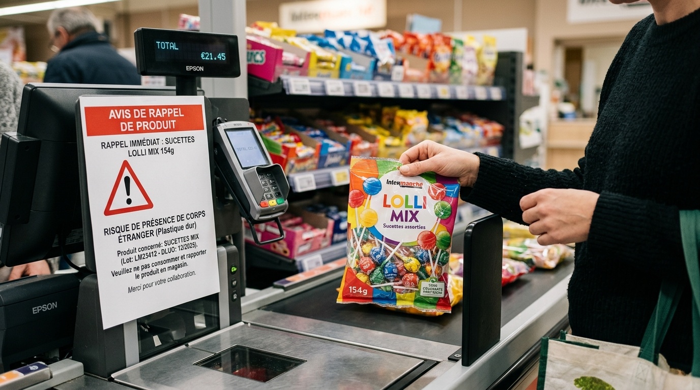 Rappel Conso : ces sucettes Auchan à petit prix peuvent blesser vos ...