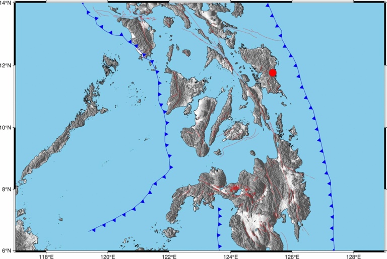 E Samar ends classes, work after 6.0 magnitude earthquake