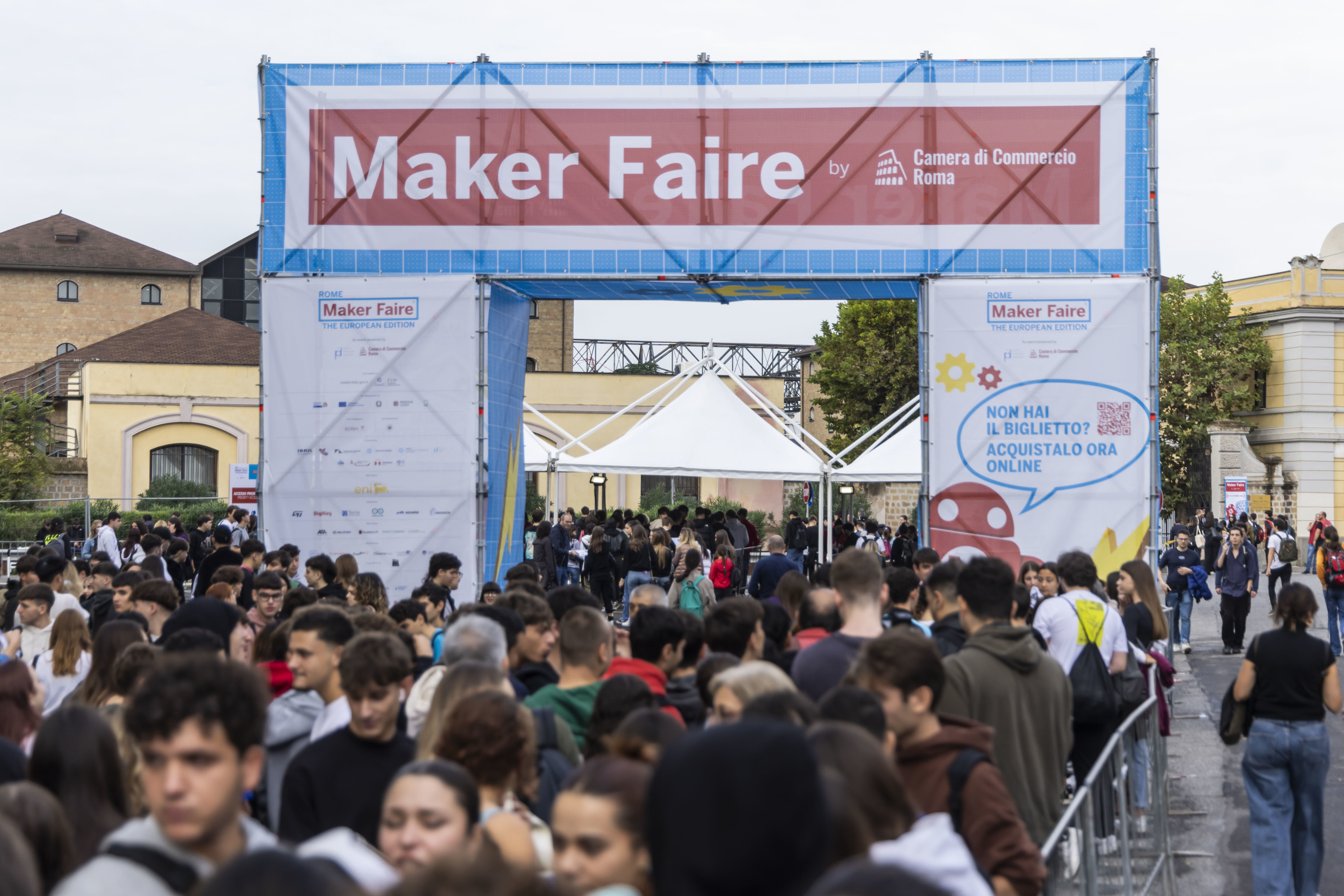 Maker Faire Rome 2026 dal 23 al 25 ottobre, aperte tutte le 'call'