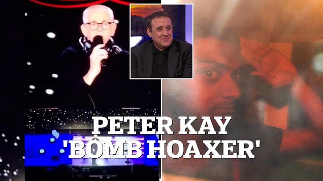 Teen accused of Peter Kay gig bomb hoax ejected from court