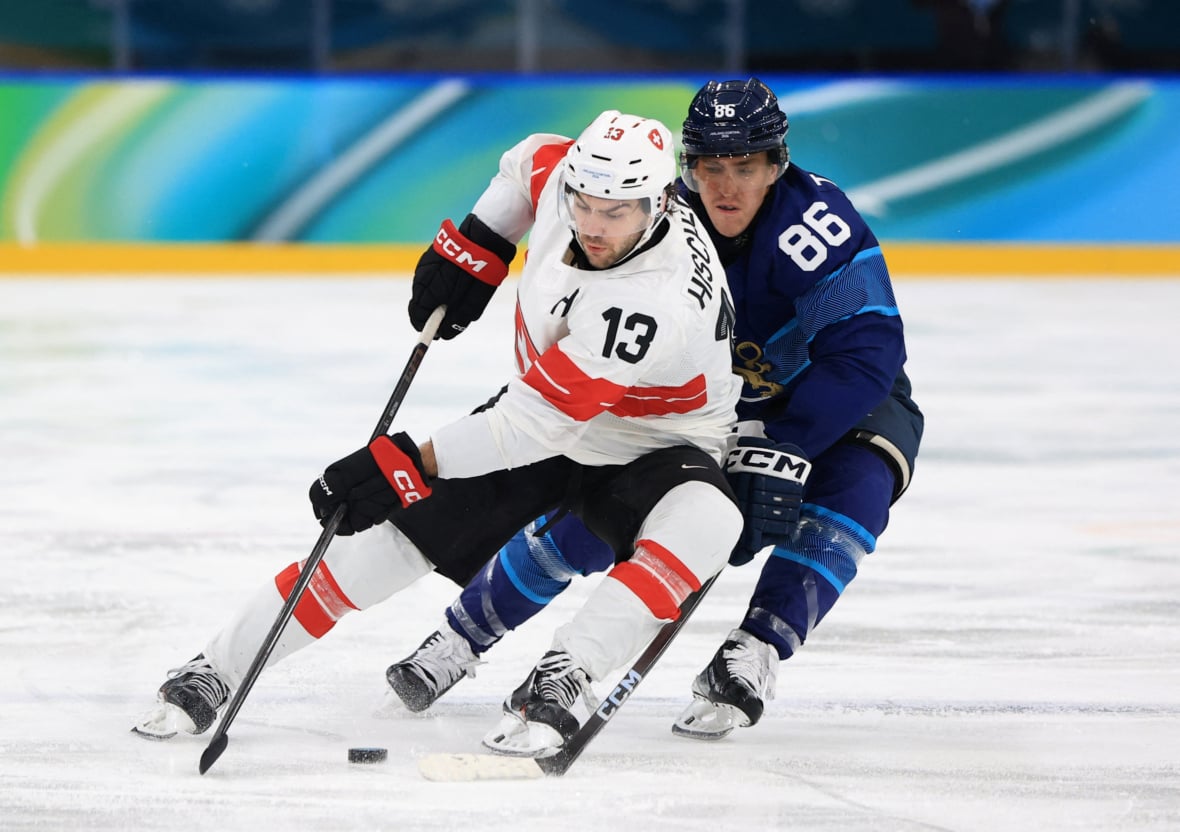 Two devils join Switzerland at worlds, one sidelined by injury