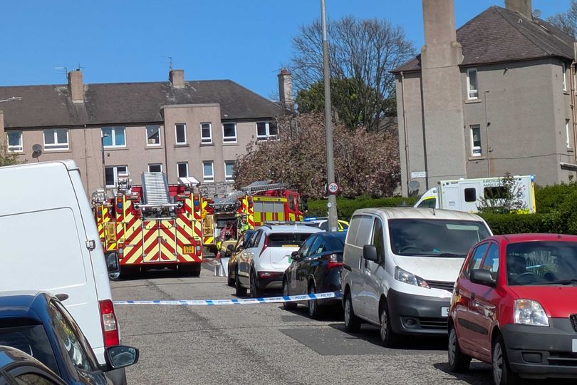 Edinburgh locals evacuated and street locked down in major response to ...