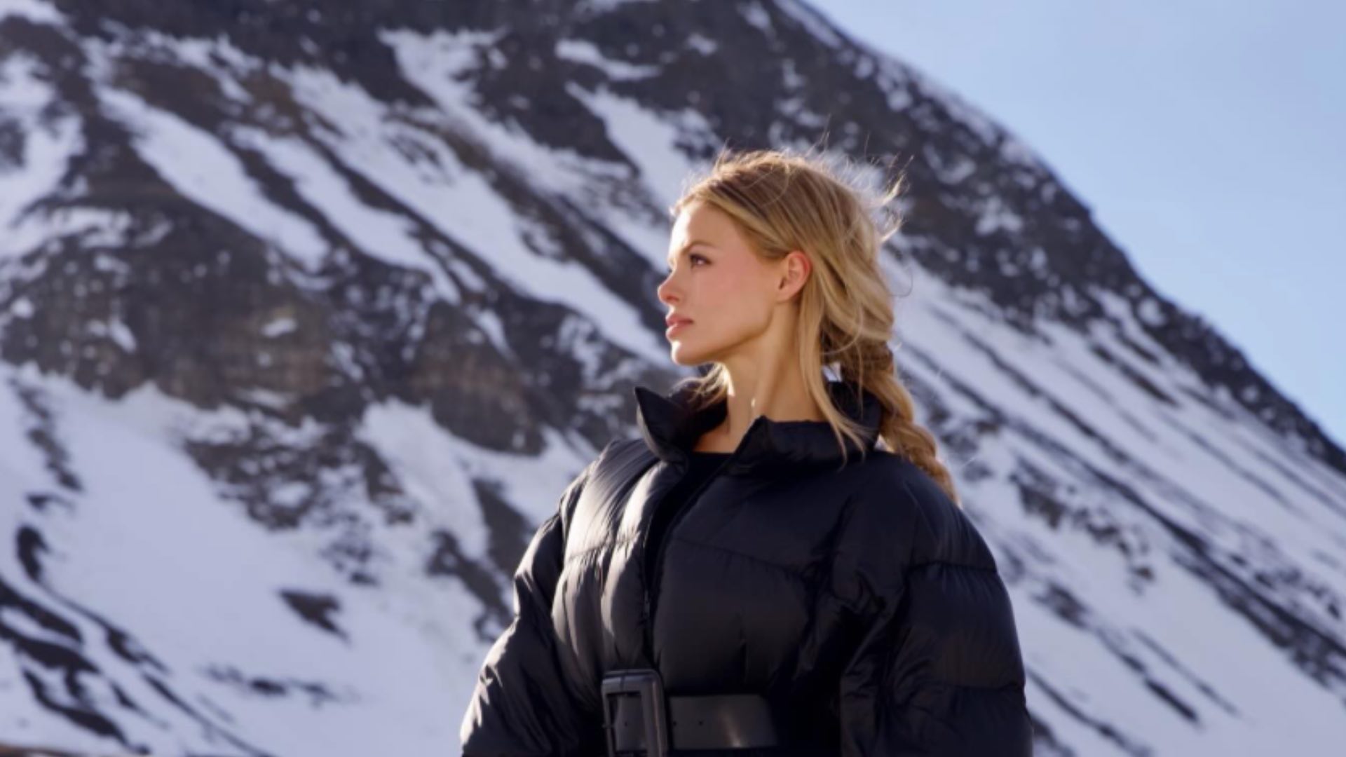 This isn't an outfit for the cold: a model on an Arctic expedition ...
