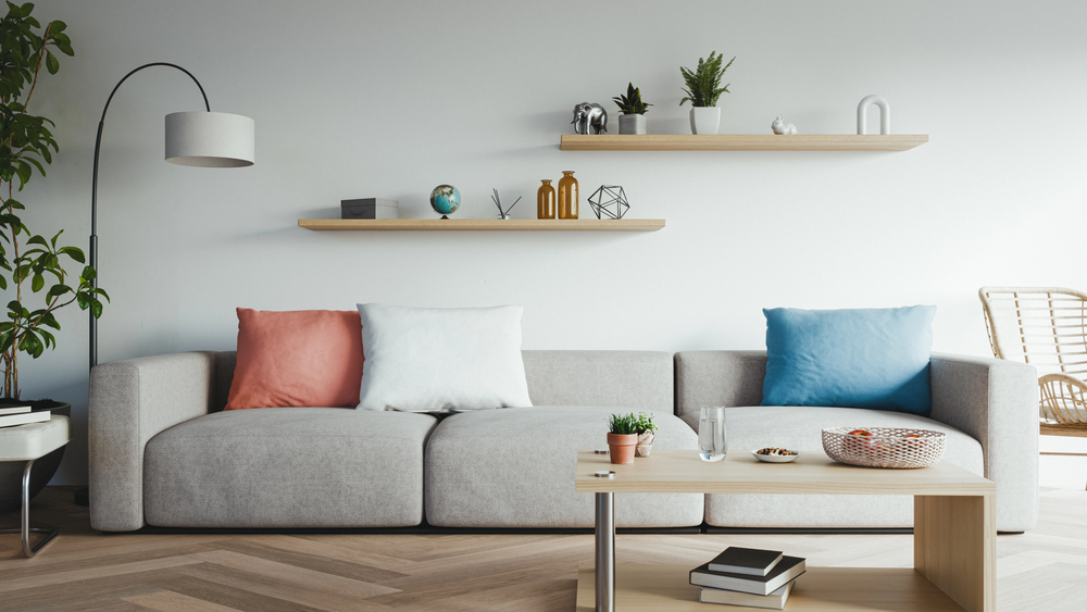 View of 17 layered minimalist looks for small spaces