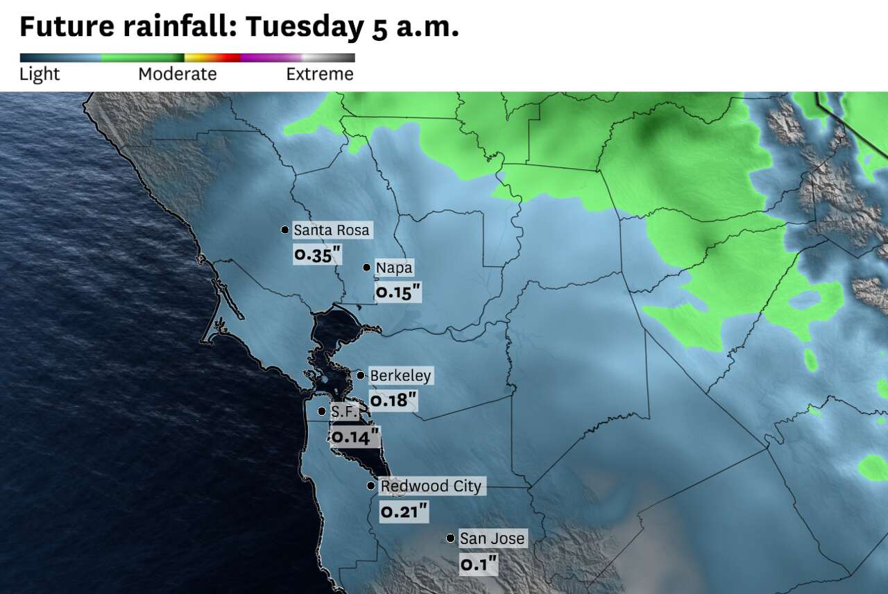 Bay Area to get another round of rain, but it should dry out soon