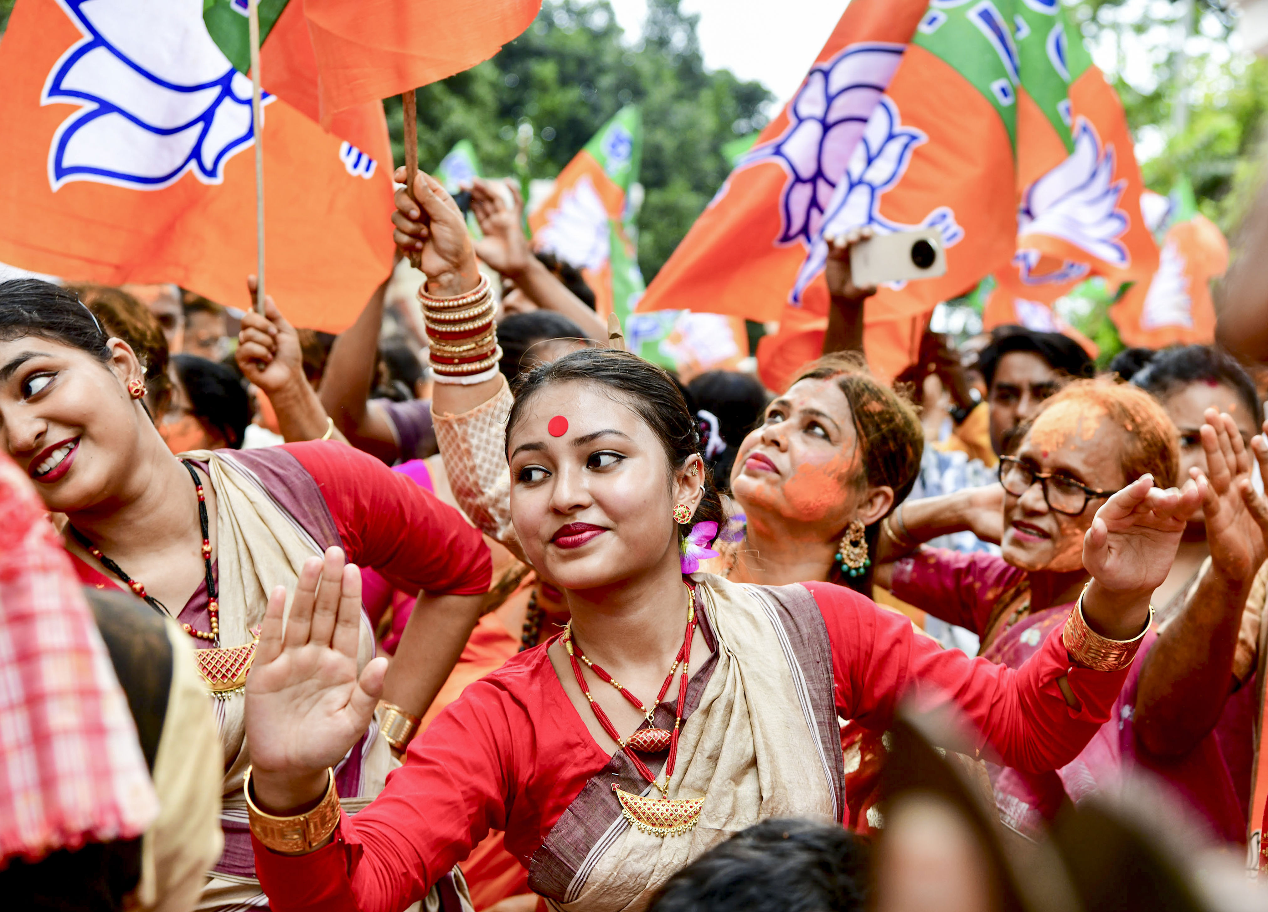 BJP hails historic poll victory in West Bengal and Assam, gives credit to Modi's leadership