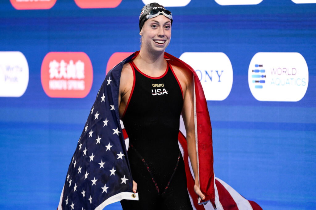 ‘Wanted it all summer': Gretchen Walsh speaks up after delivering 100 fly world record