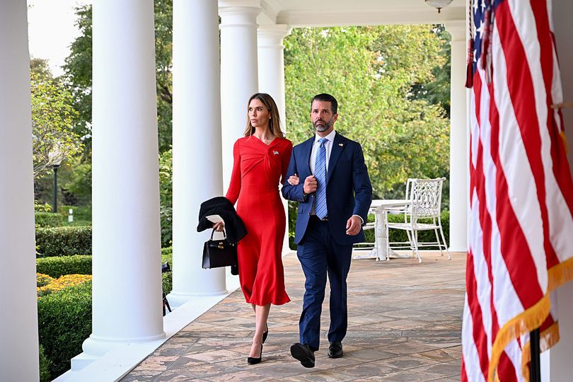 Don Jr gives 3-word update on White House wedding postponement rumors