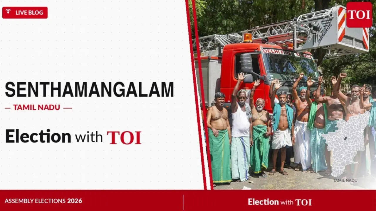 Senthamangalam election results 2026: TVK candidate P Chandrasekar ...