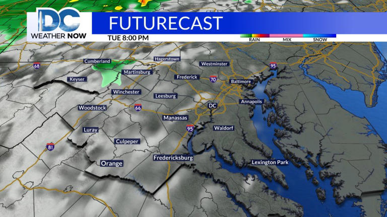 A sunny start to the week, but rain is coming