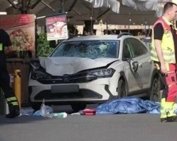 Leipzig car crash LIVE: Vehicle rams into crowd in Germany as 2 people dead