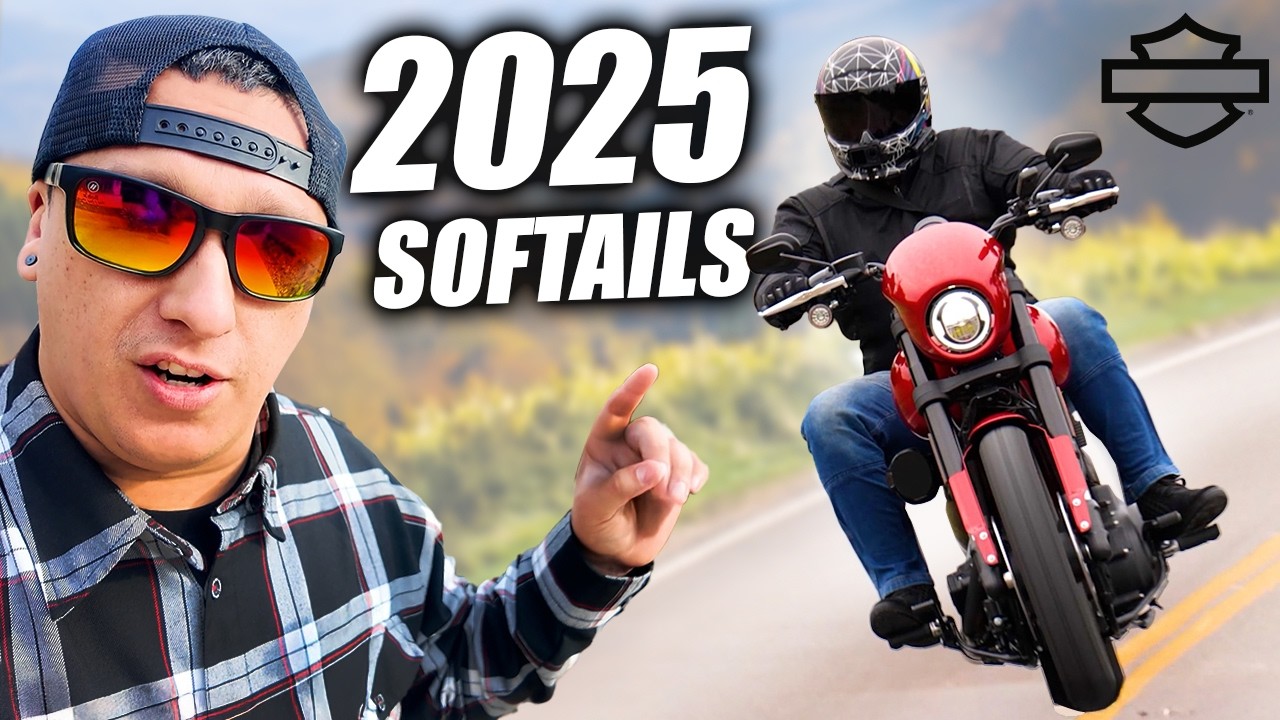 Harley-Davidson Softail test ride! (2025 model)