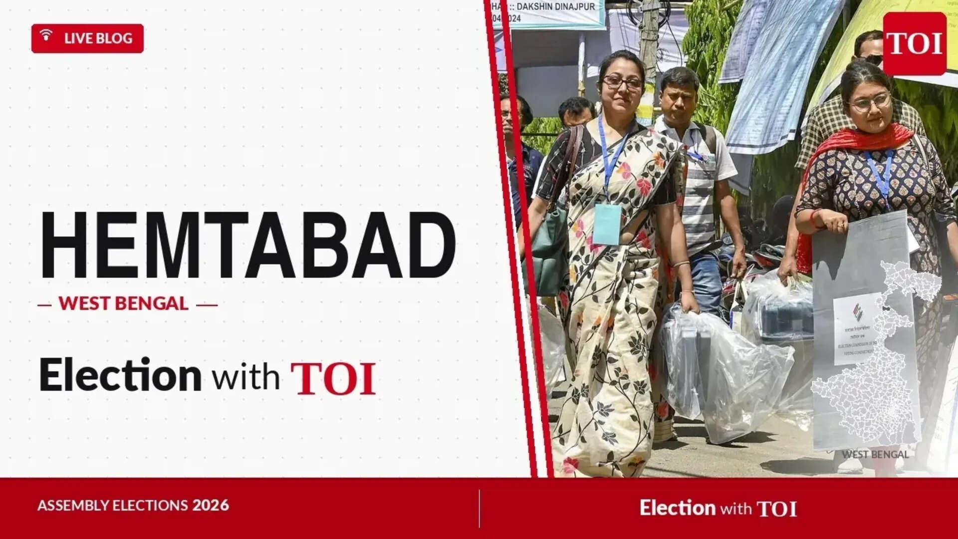 Hemtabad election result 2026: TMC's Satyajit Barman loses to BJP's ...