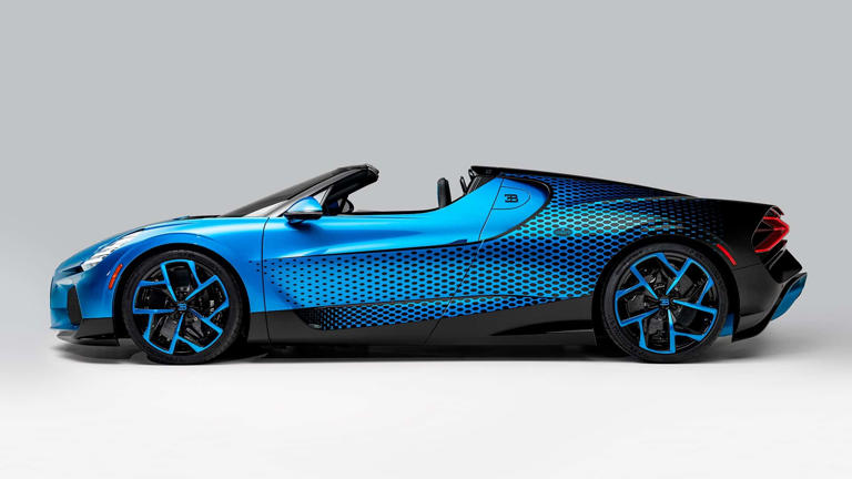Bugatti's latest one-off shows how far the Mistral design can go