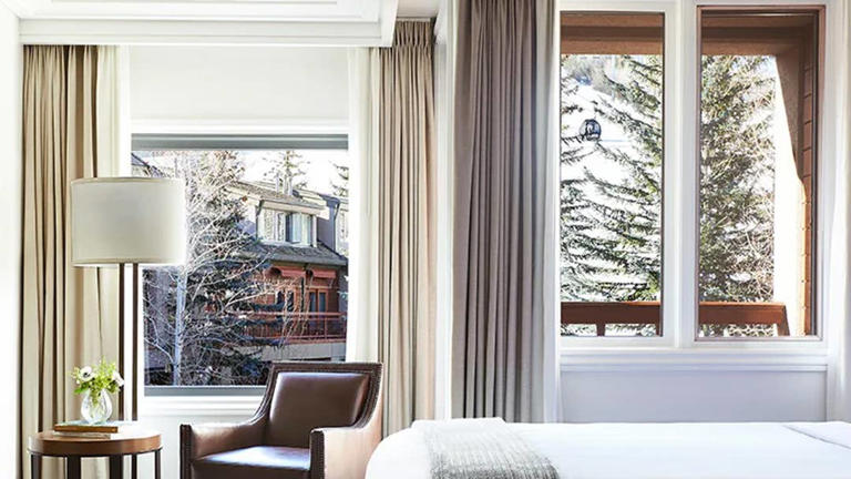 I keep coming back to Aspen—the Little Nell is the ski-in, ski-out ...