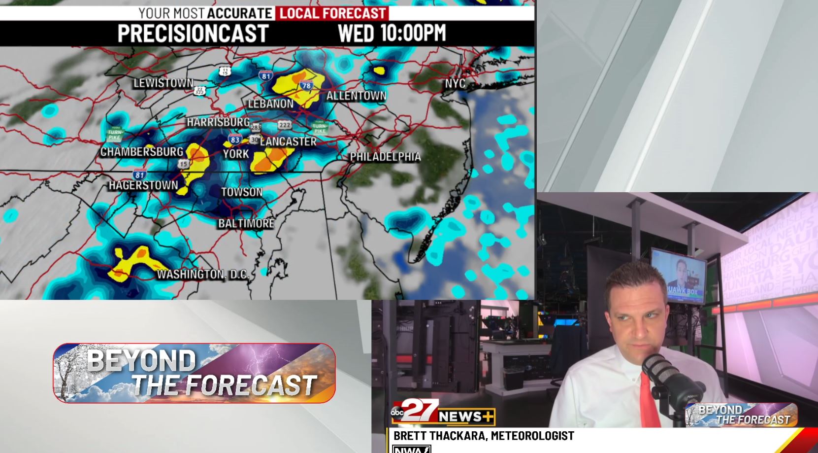 Brett's Monday beyond the forecast