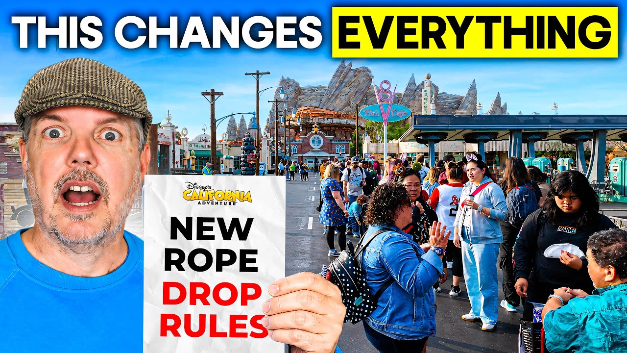 Huge change to rope drop rules at California Adventure