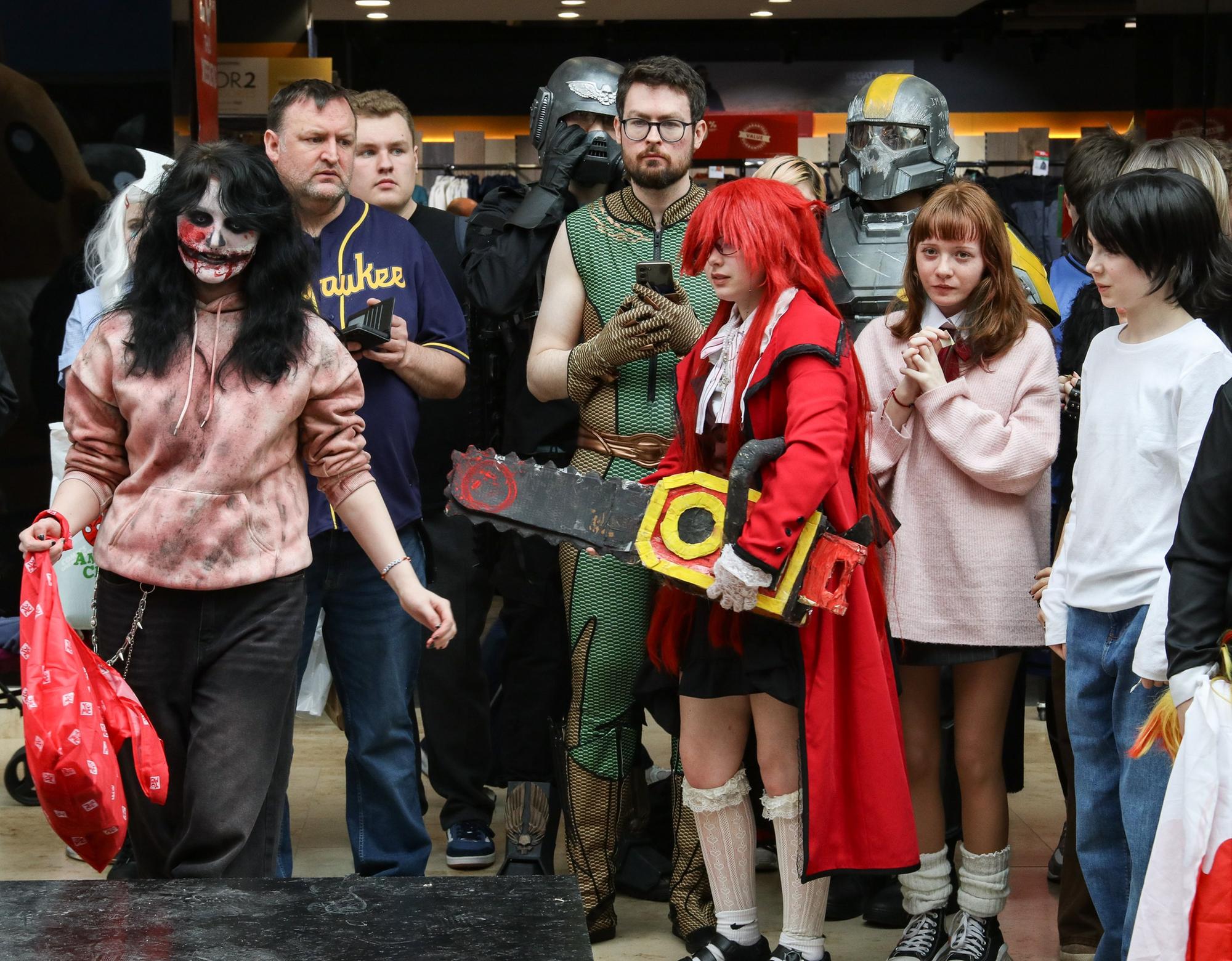 In pictures: Angry Cherry Anime Club cosplay and Free Comic Book Day in ...