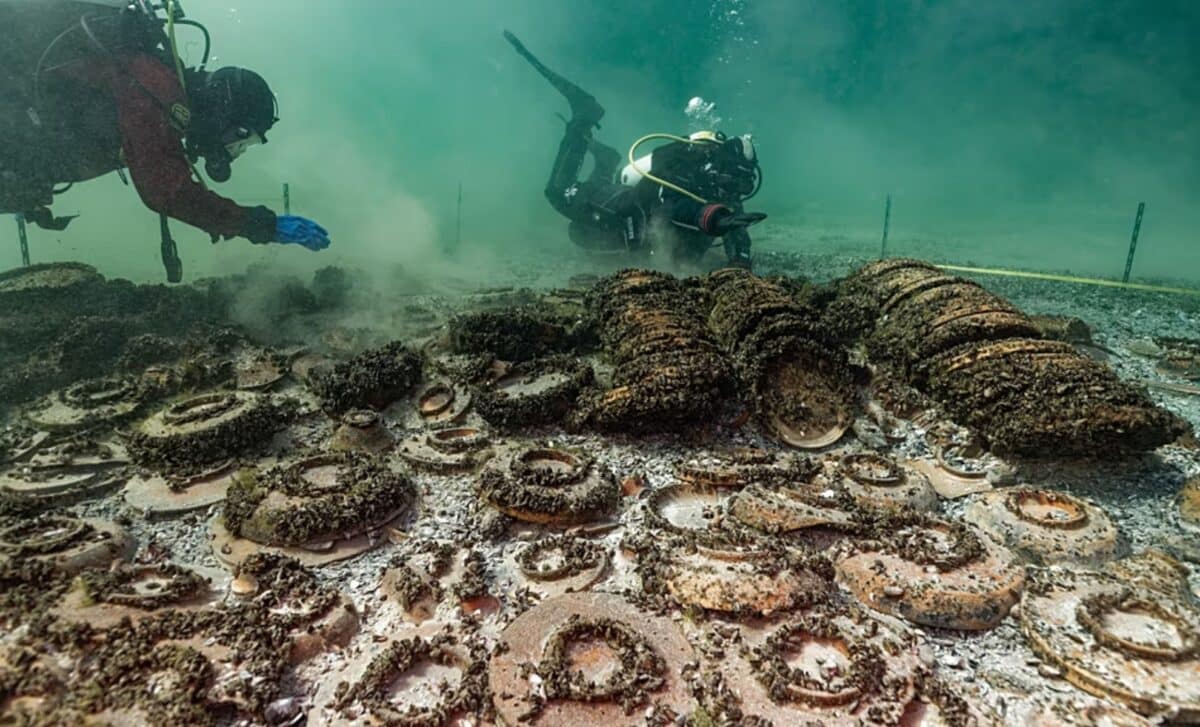 Divers Found an Intact Roman Treasure After Centuries Hidden Deep in a ...
