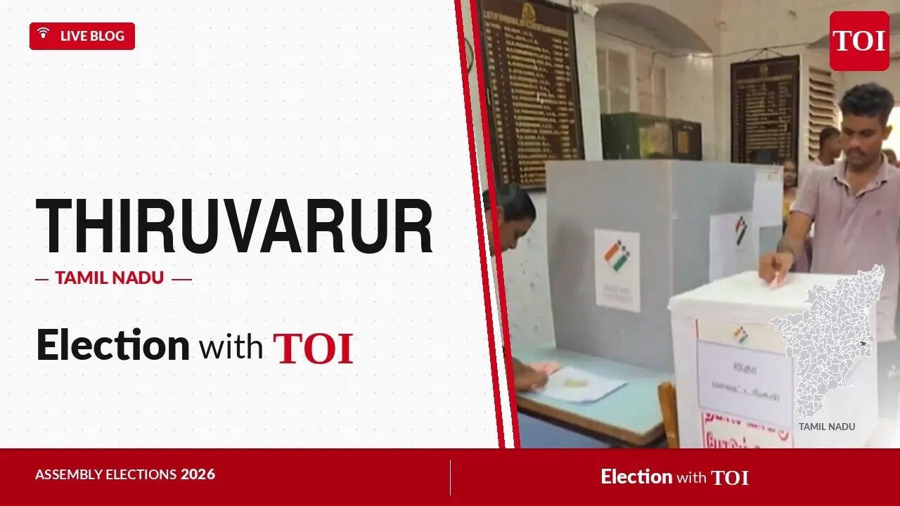 Thiruvarur election results 2026: DMK holds ground as Kalaivanan Poondi ...