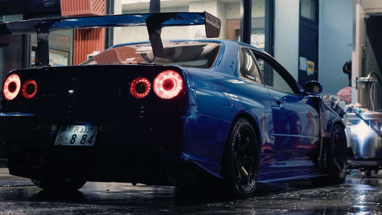 Nissan Skyline R34 GTR 900HP raw audio experience