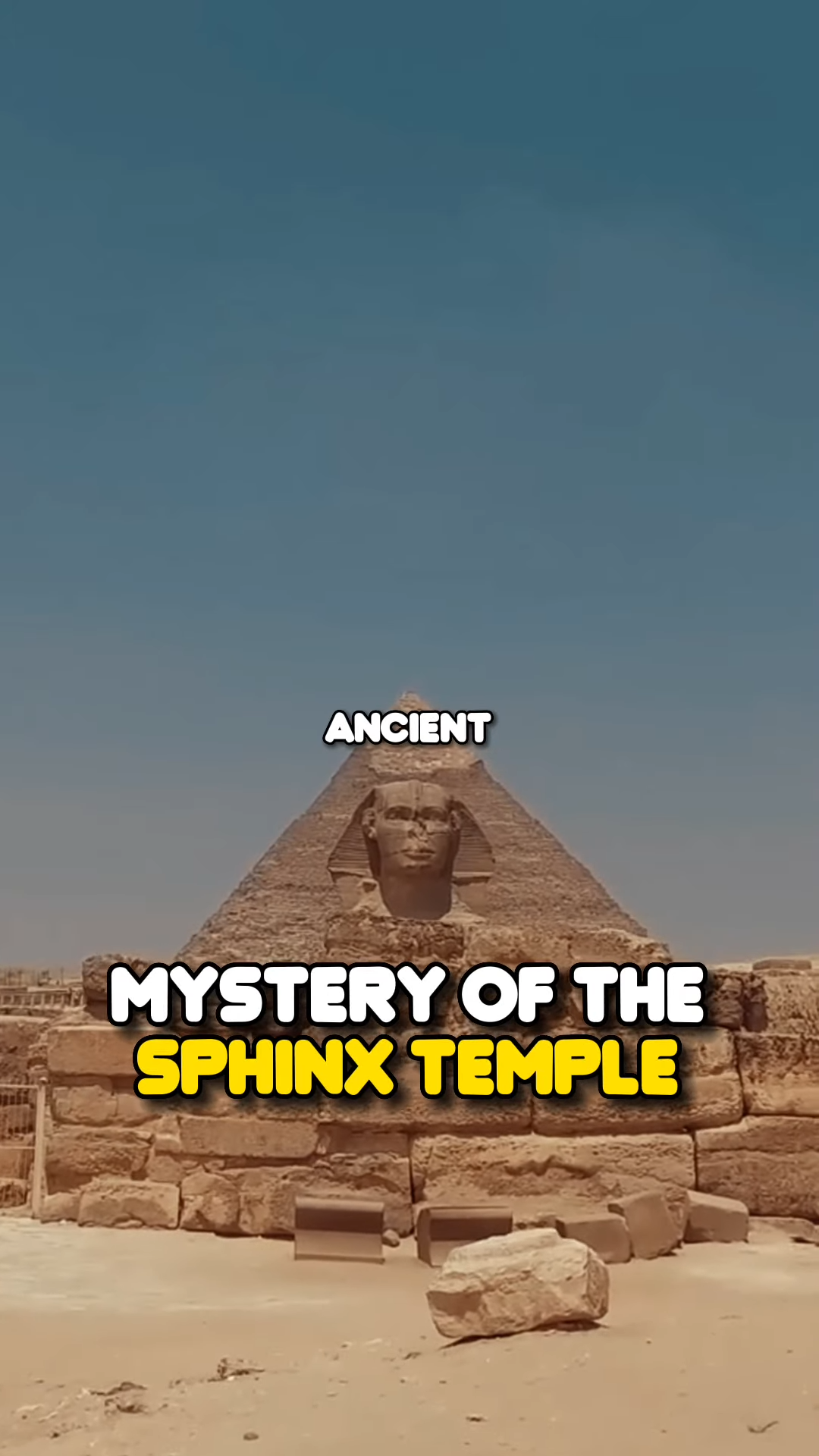 A true enigma - the Sphinx Temple!