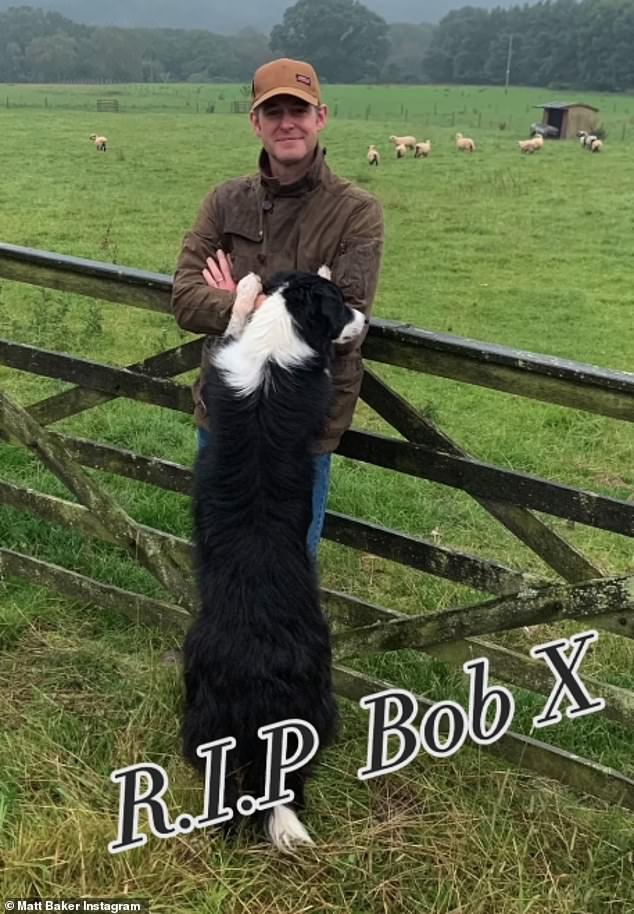 Matt took to Instagram with an emotional tribute to his 'ultimate companion' who he revealed that sadly passed away 'a while' ago
