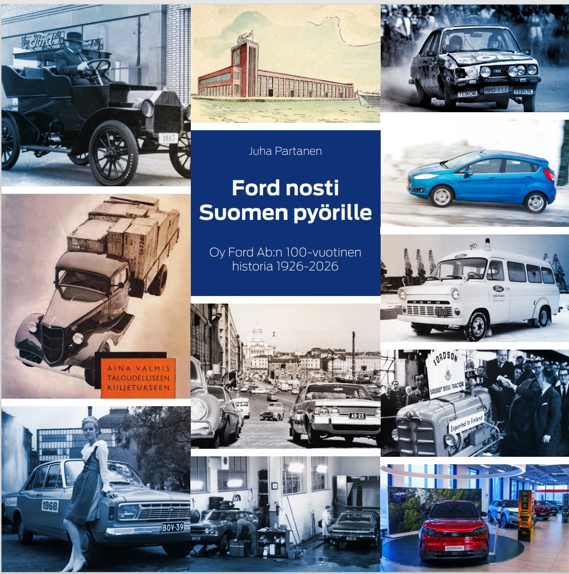 Suomen Fordin satavuotinen historia laitettu kansien väliin!