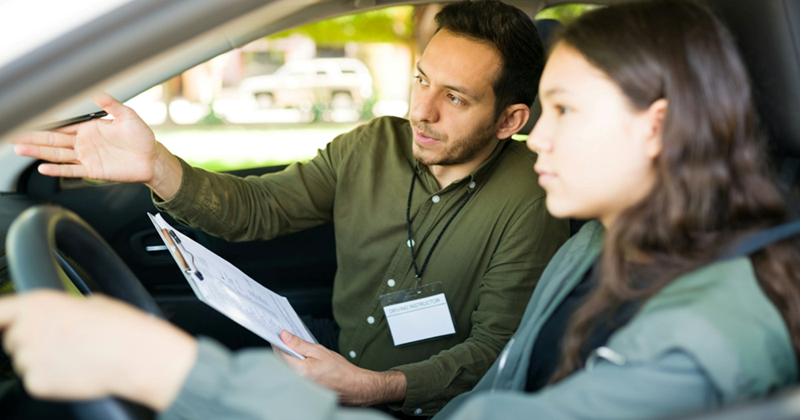 Learner driver continues sucking thumb throughout driving lesson ...