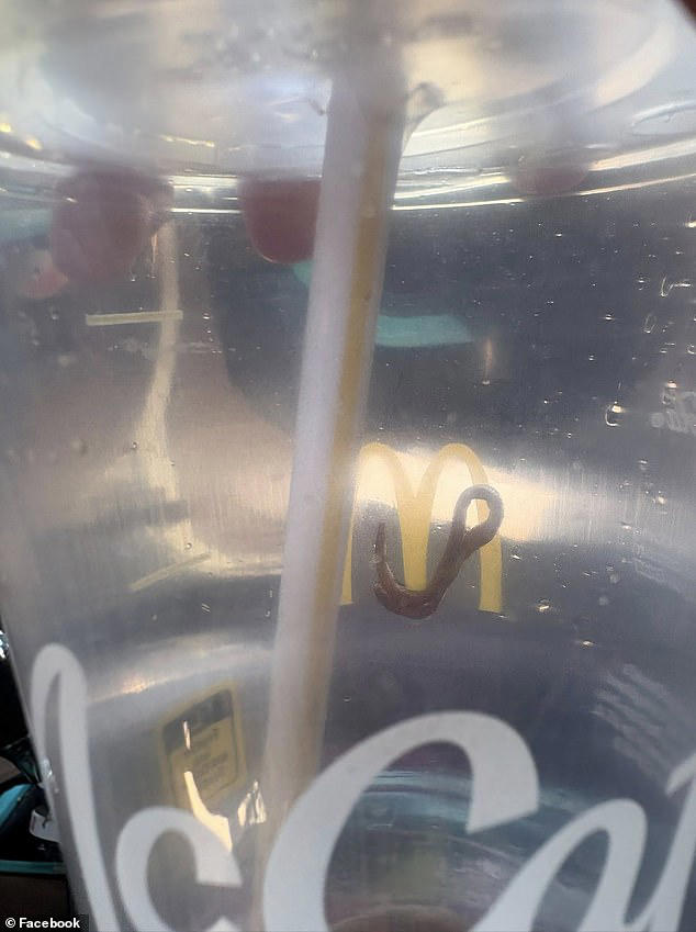 McDonald's customer sipping his tea spits drink out after feeling ...