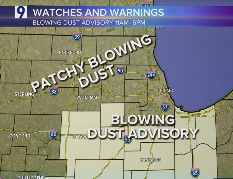 Monday forecast: Evening storms move in ahead of cold front