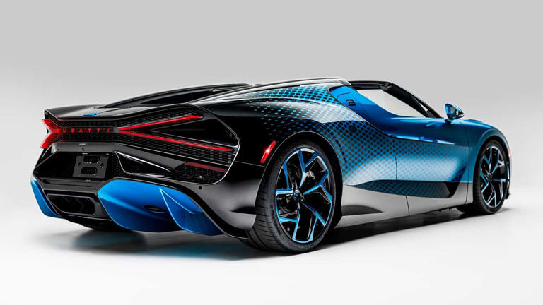 Bugatti's latest one-off shows how far the Mistral design can go