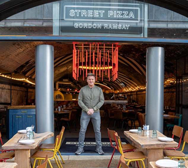 Video of dog sat on puppy training pad inside Gordon Ramsay restaurant ...