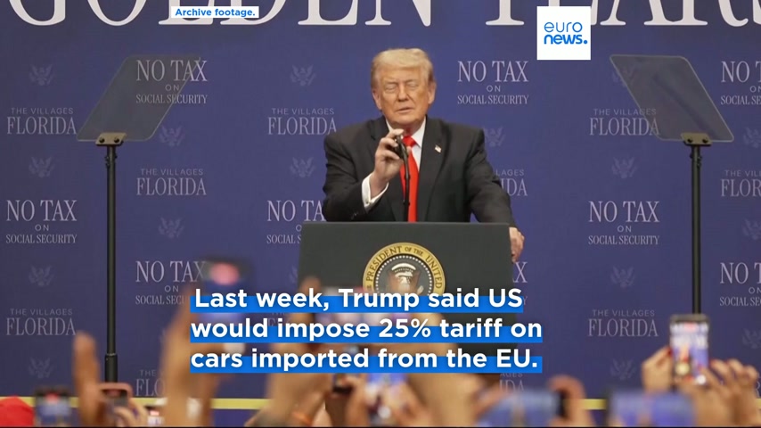 EU and US trade chiefs to meet as tariff tensions escalate