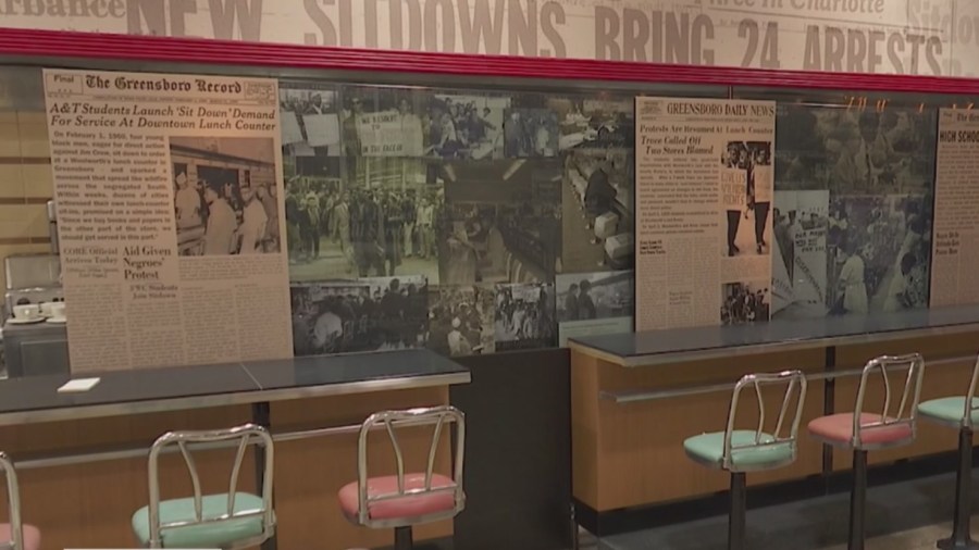 Lunch counter legacy continues to inspire at Greensboro museum