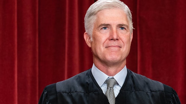 Justice Gorsuch touts importance of independent judges while plugging ...