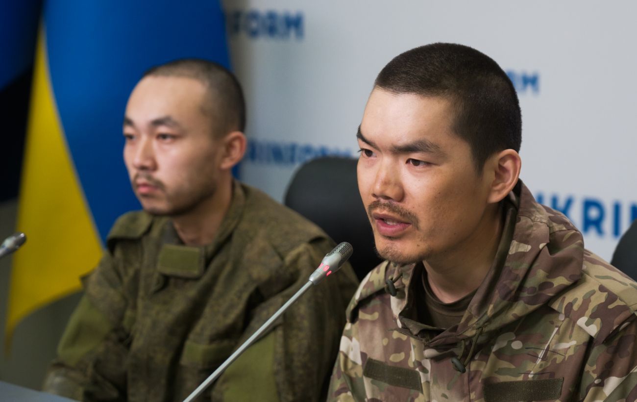Photo: Chinese prisoners of war (Vitalii Nosach, RBC-Ukraine)