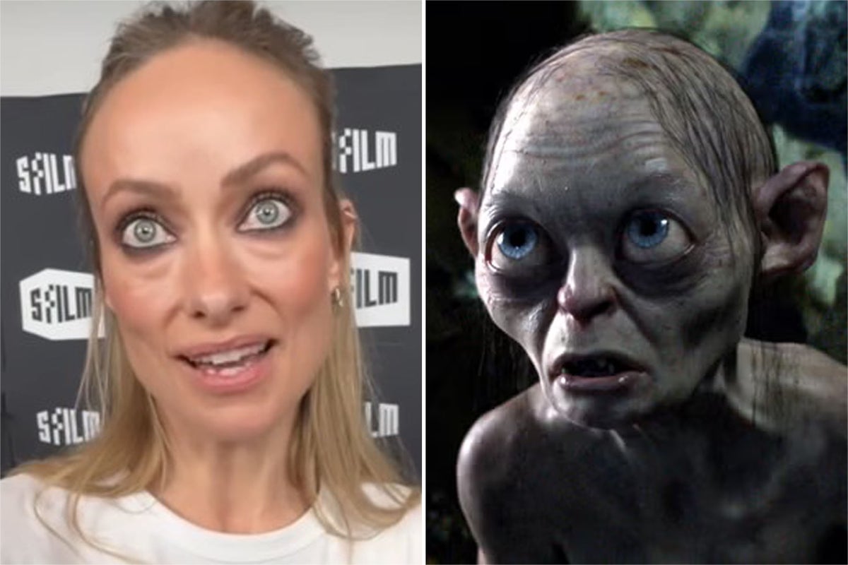 Olivia Wilde reacts to comparisons to Gollum from Lord of the Rings