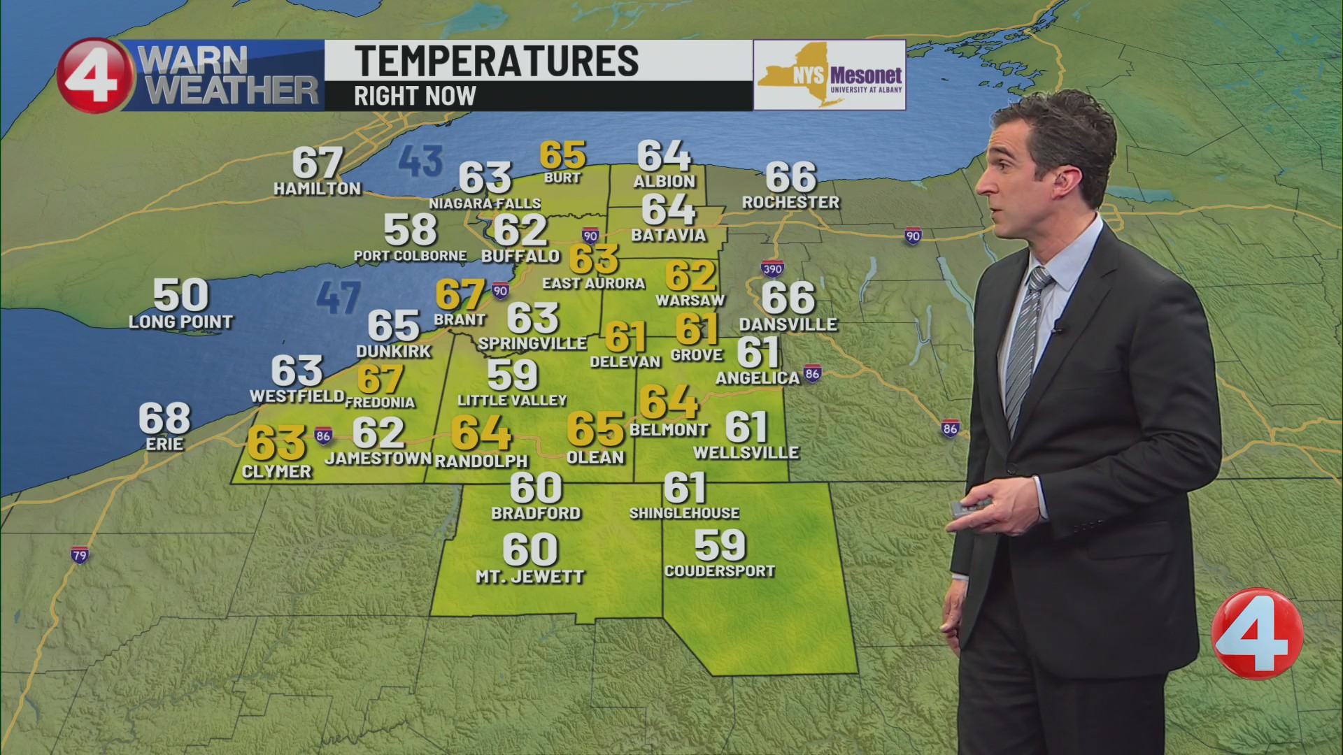 Buffalo weather update: noon, 5/4/26