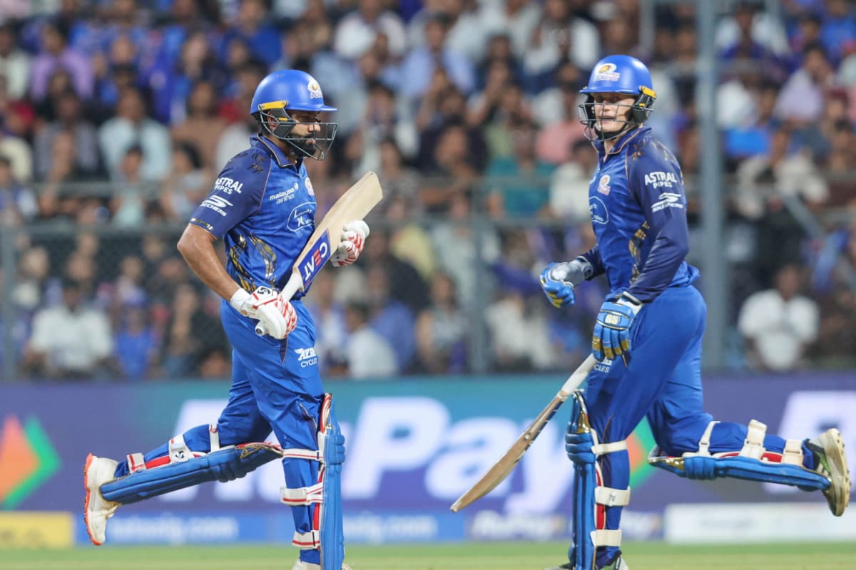 Rohit Sharma, Ryan Rickelton script history, become 1st Mumbai Indians ...