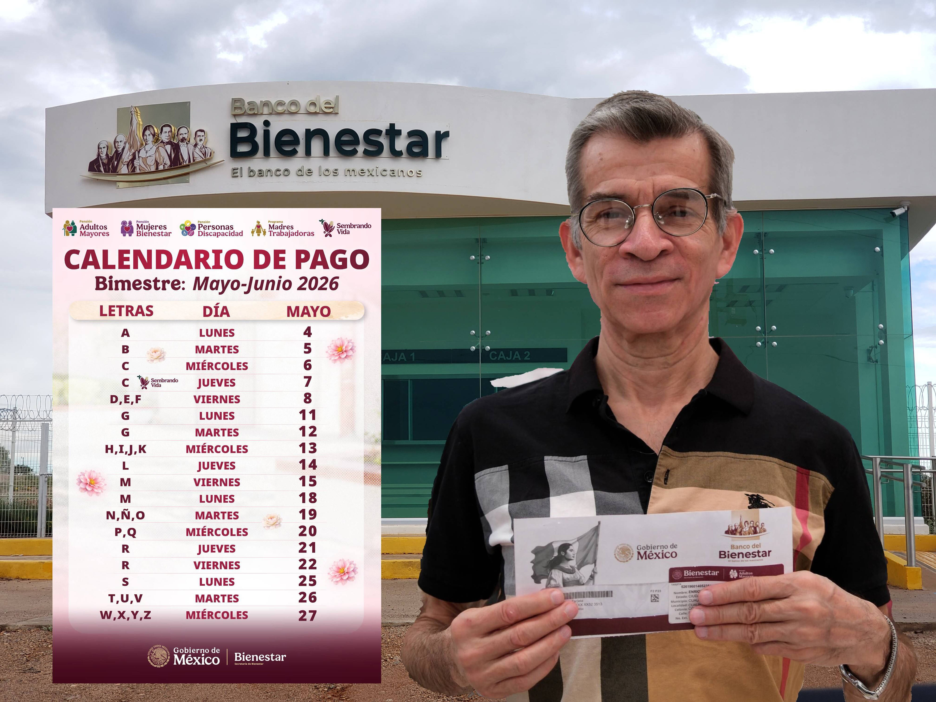 Así quedó el calendario oficial de pago de las pensiones del Bienestar ...